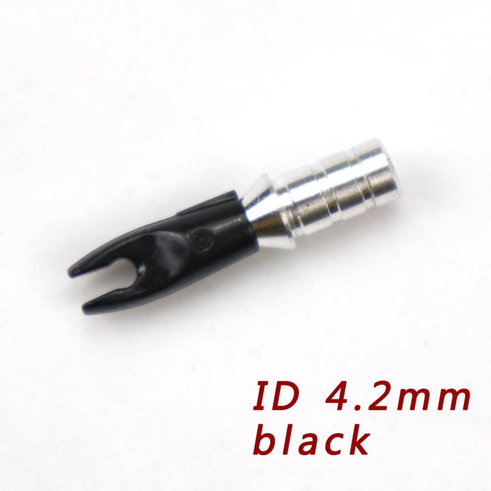 Outdoor Hunting Archery Parts 12pcs Arrow Pin Nocks Set Fit ID4.2 6.2MM Carbon Arrow Shaft Compound Recurve Bow Shooting view 5