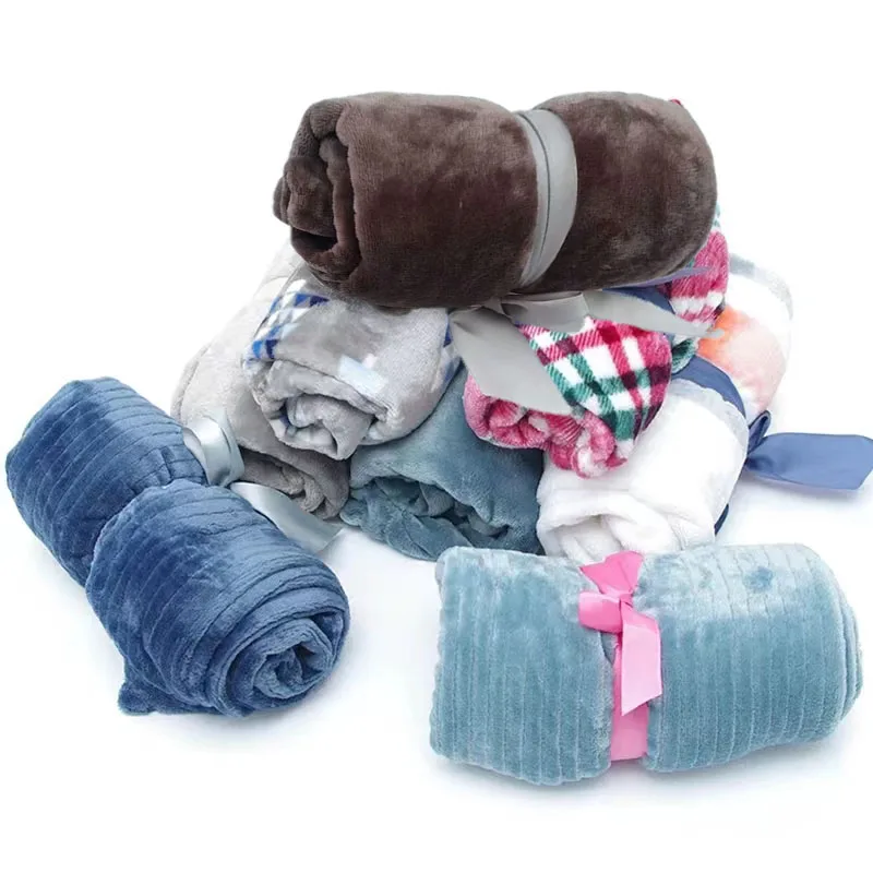 70*100cm Small Blanket For Kids Child Flannel Aircraft Sofa Use Office Children Blankets Towel Travel Bed Pets Blanket Mat