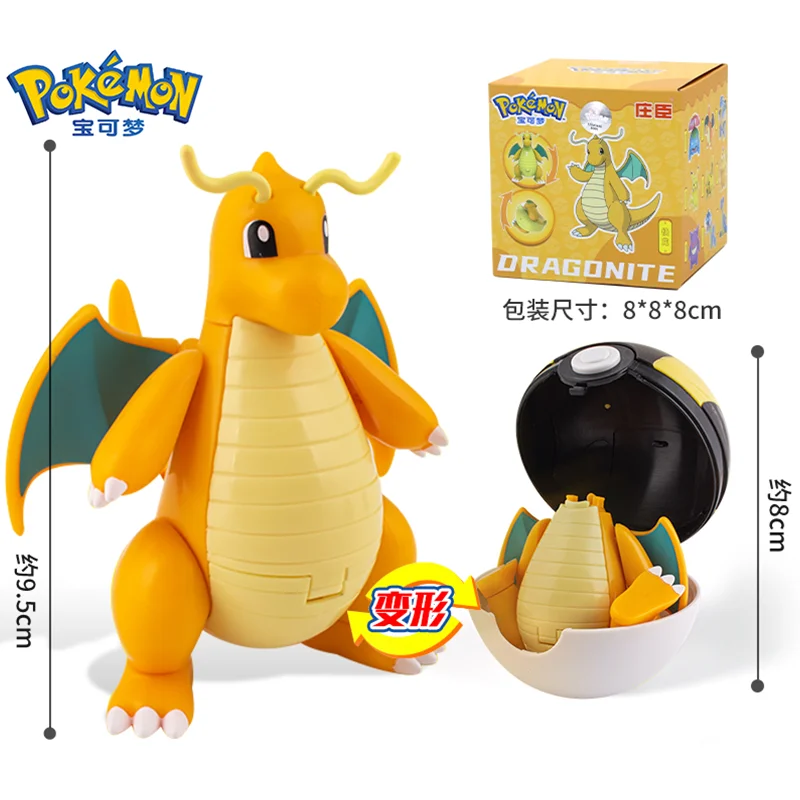 Pokemon Figuren Spielzeug Taschenmonster Ball Modell Pikachu Gengar Pokeball Dragonite Snorlax Pokeball Actionfiguren Spielzeug