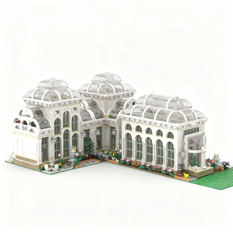9246pcs MOC Modular Buildings 3in1 The Botanical Garden Alternative Builds Model Building Blocks Christmas Gift Craft Display