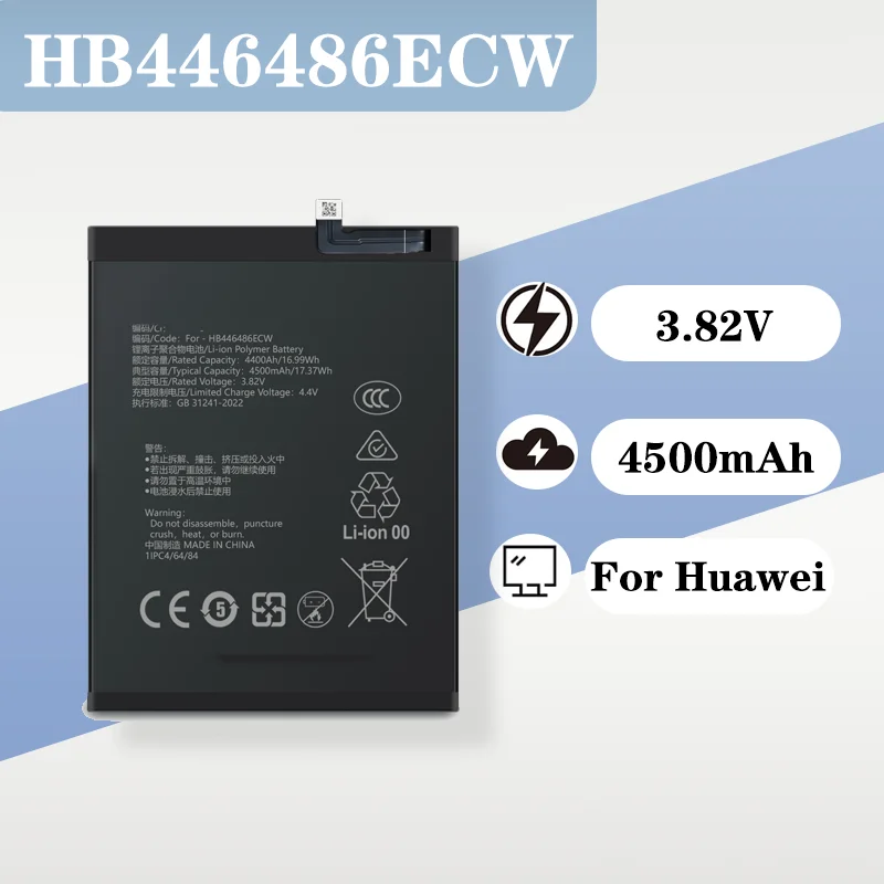 

High Capacity 4500mAh 3.82V Battery for Huawei Honor 9X 9XPro 9i 9X Youth Edition Mobile Phone Replacement Battery