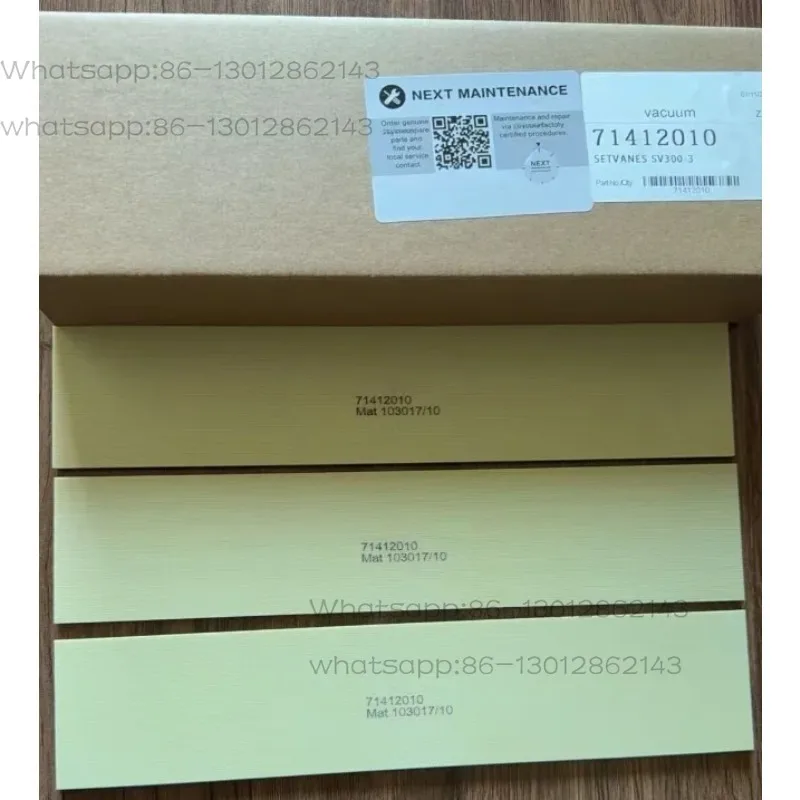 Rotary Vane Sliding Blade Repair Kit OEM 71412010 Compatible with Leybold SV300 Vacuum Pump Replacement Accessories