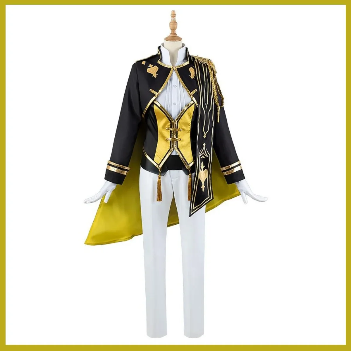 YouTube NIJISANJI Uzuki Ko Cosplay Costume Vtuber 4th Anniversary FANTASIA Member Uniform Cloak Wig Man Woman Carnival Suit