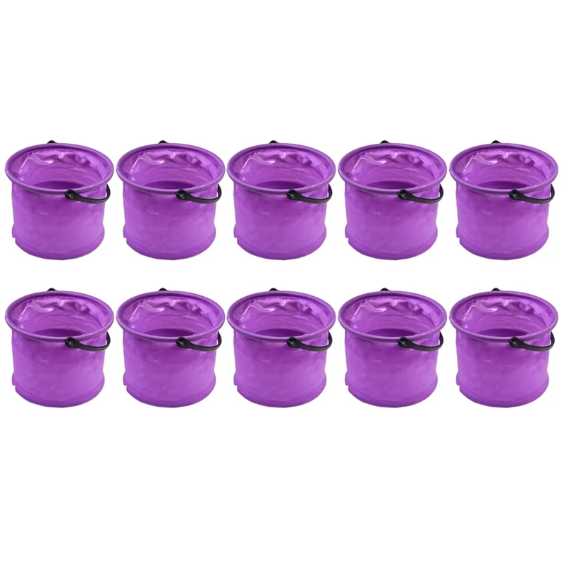 

6A-Folding Bucket, Foldable Portable Fishing Bucket, Art Color Bucket, Pen Washer