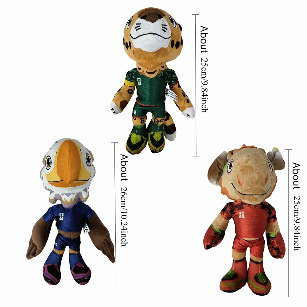 1Pc Stuffed Doll Mascot Figure Collectible Model Souvenir Ornament Desktop Decoration Memorial Gift for Home Decor
