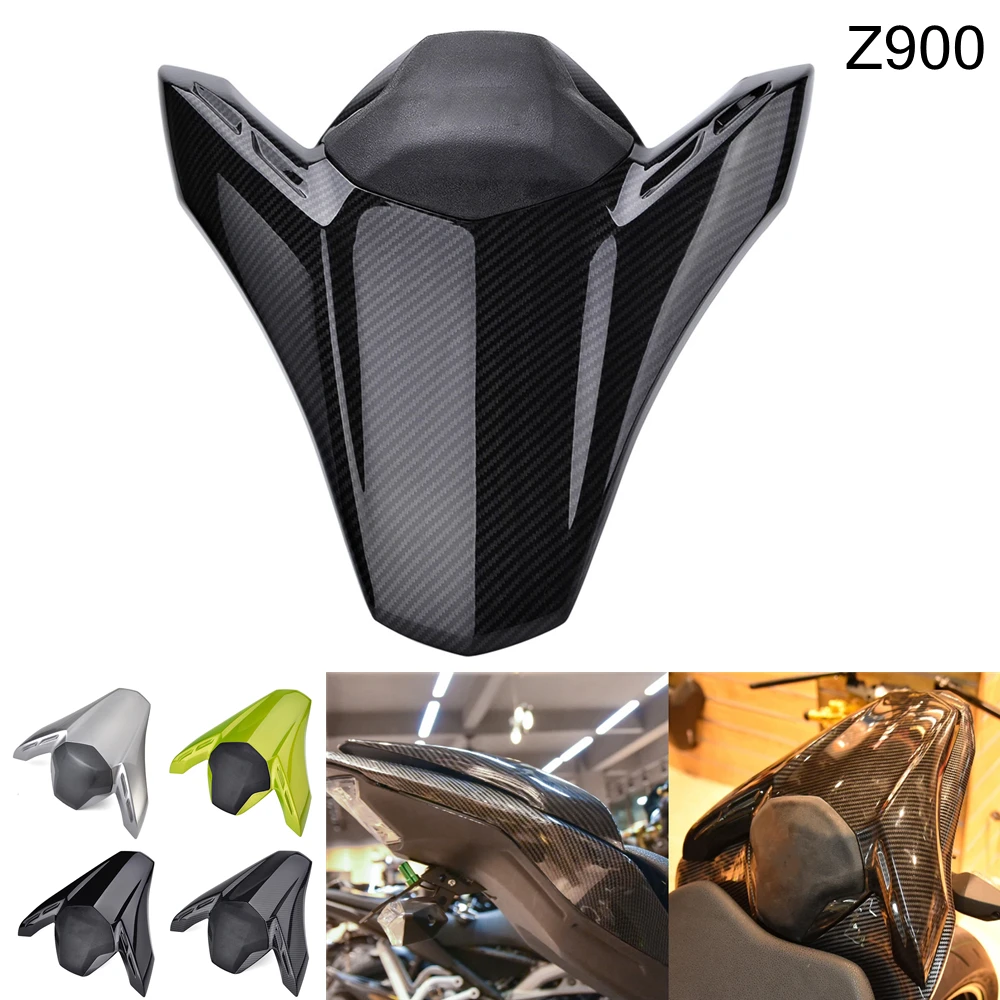 

Motorcycle Rear Seat Cover For Kawasaki Z900 2017-2024 2020 2018 Z 900 Passenger Pillion Solo Cowl Hard Tail Section Fairing