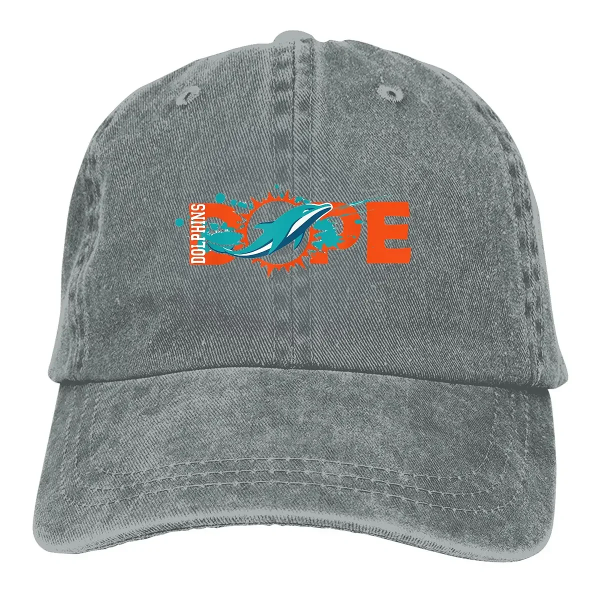 Tailgate Party Baseball Cap Men Hats Women Visor Protection Snapback Cute Dolphin Animal Caps image 6