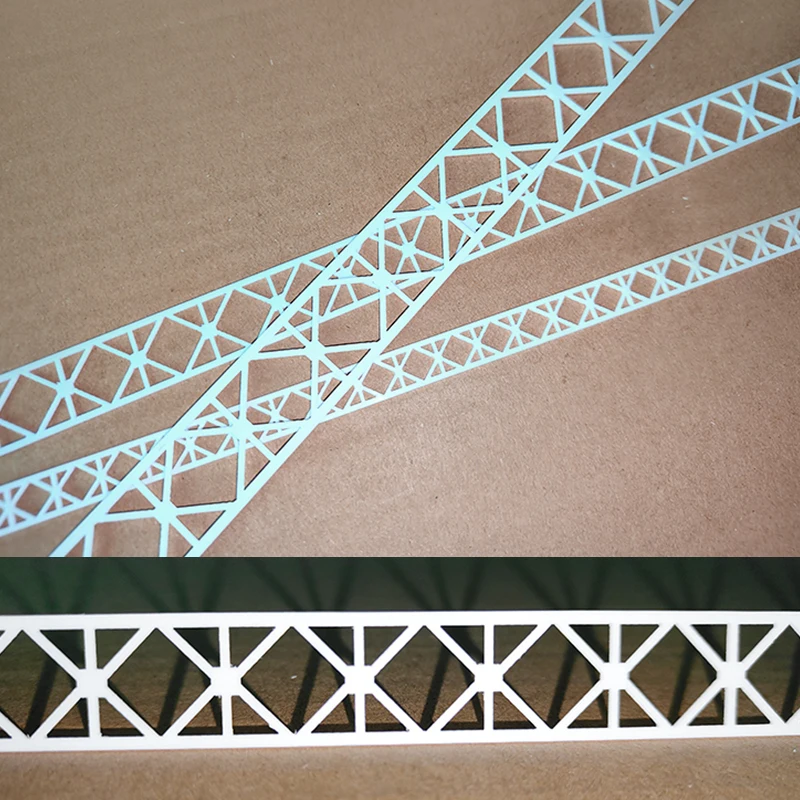 Ho N Z 1/87 64 50 Schaal Model Hek Gebouw Voor Landschap Zand Spoorweg Spoorweg Reling Trein Layout Landschapsarchitectuur Accessoires