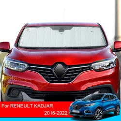 For Renault Kadjar 2016-2022 Car Sunshades UV Protect Side Windows Curtain Sun Shade Visor Front Windshield Internal Accessory