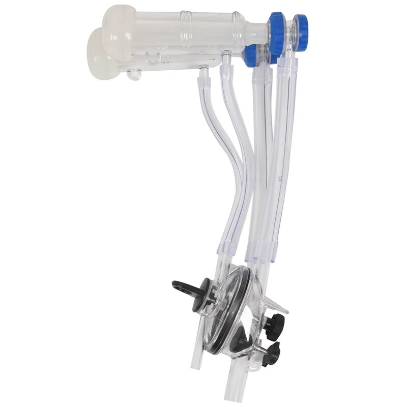 

B62B-Goat Sheep Milker Machine Parts Claw Kit Milking Teat Cups Manual Collector Portable Goat Milking Machine Part For Cows Cat