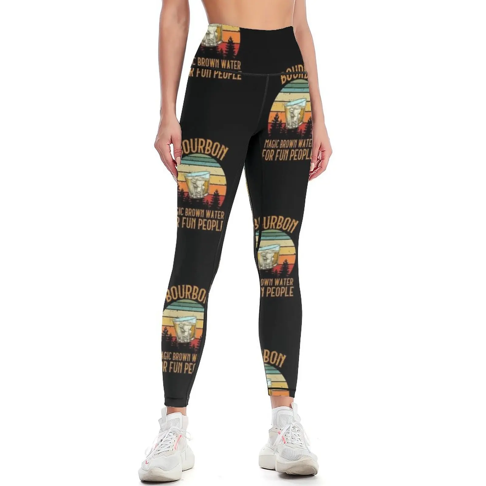 

BOURBON WHISKEY Leggings sportswear woman gym 2024 Fitness's gym clothes Womens Leggings