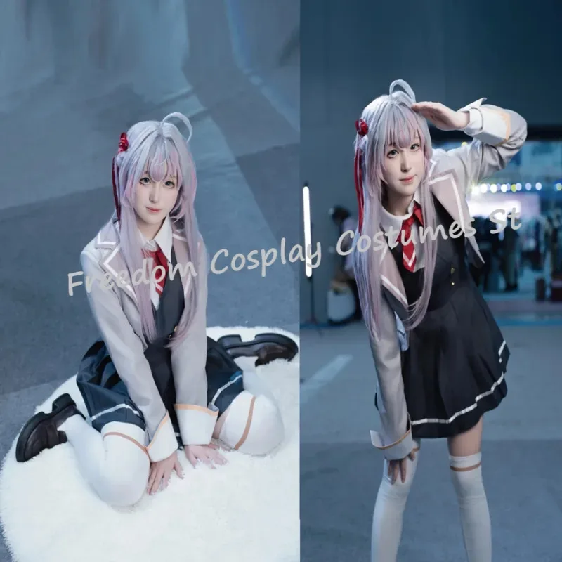 2025 yiyi Anime Alya A volte Nasconde le sue sentimenti in russo Alisa Mikhailova Kujou Parrucca del costume cosplay Jk Yuki Suou cos Hallowe