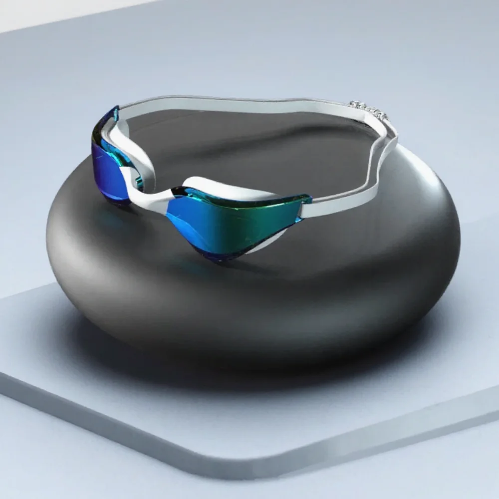 

Противотуманные широкоугольные очки для плавания Комфортная посадка Регулируемый носовой мост Стильный дизайн Плавание Спорт