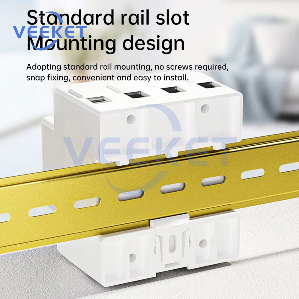 AC85-290V 80A Tuya WIFI Smart Life Voltage Meter KWS-306 KWH Power Energy Meter Electricity consumption Meter APP Remote Control