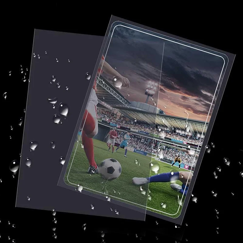 100/200pcs Card Sleeves 65x90mm Flat Mouth/Self Sealing Transparent Waterproof Collect for Star Chasing/Game Card Protection TMZ