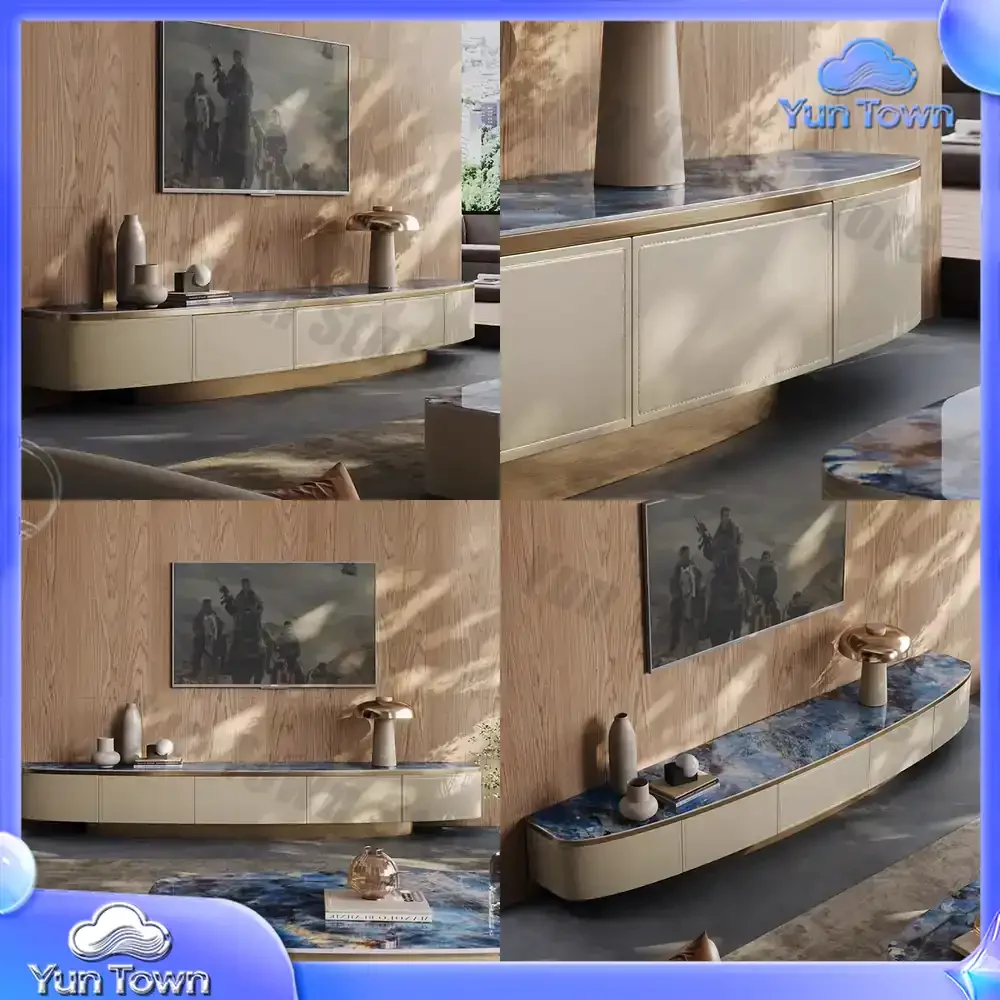 Nordic Eelegant Tv Consoles Cabinet French Deco Unique Taste Tv Stands Fashionable Charm Fernsehschrank Living Room Furniture