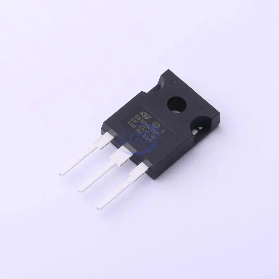 5Pcs/Lot Original GW30V60DF Transistor IGBT 600V 60A 258W TO-247 Discrete semiconductor  STGW30V60DF