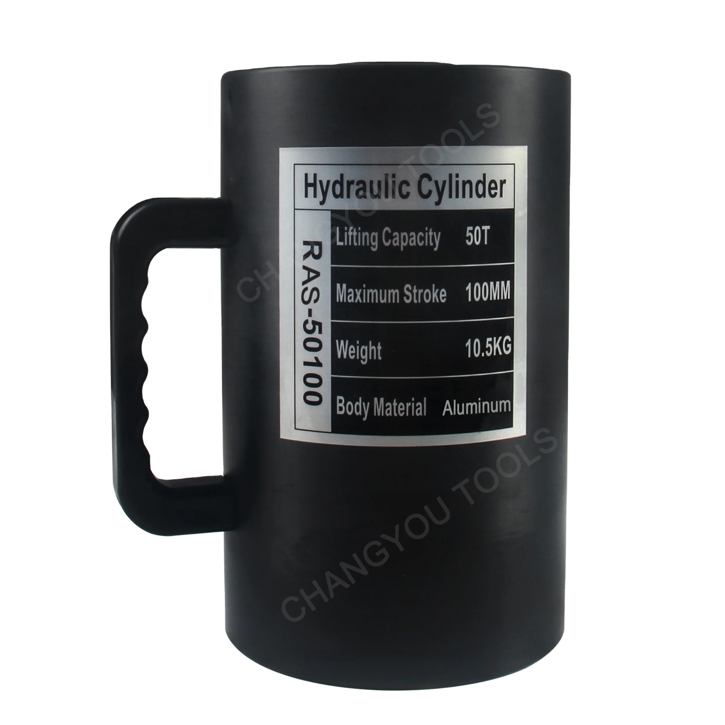 

RAS-50100 Aluminum Hydraulic Cylinder 50ton Single Action Jack Cylinder