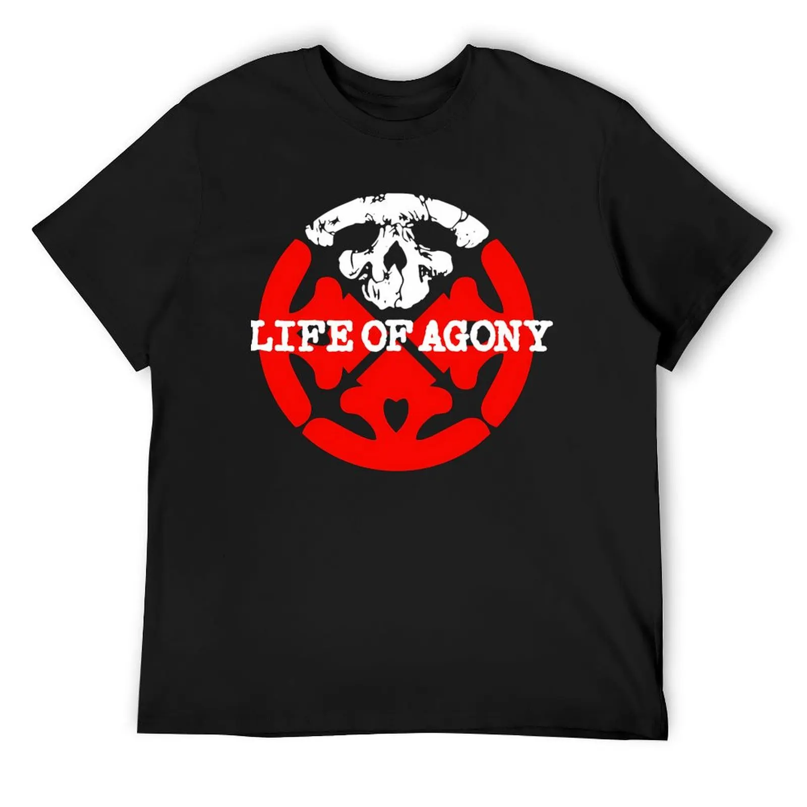 Red Logo Life Of Agony T-Shirt anime stuff boys animal print custom t shirt boys whites t shirt for men