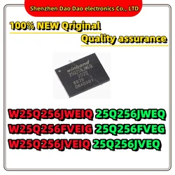 W25Q256JWEIQ, W25Q256JWEQ, W25Q256FVEIG, W25Q256FVEG, W25Q256JVEIQ, WSON-8