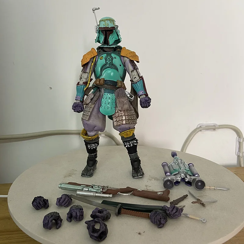 Star Wars Figur Samurai Taisho Death Star Rüstung Darth Vader Boba fett Akazonae Königlichen Garde Taikoyaku Action Figur Modell Spielzeug – Detail 8