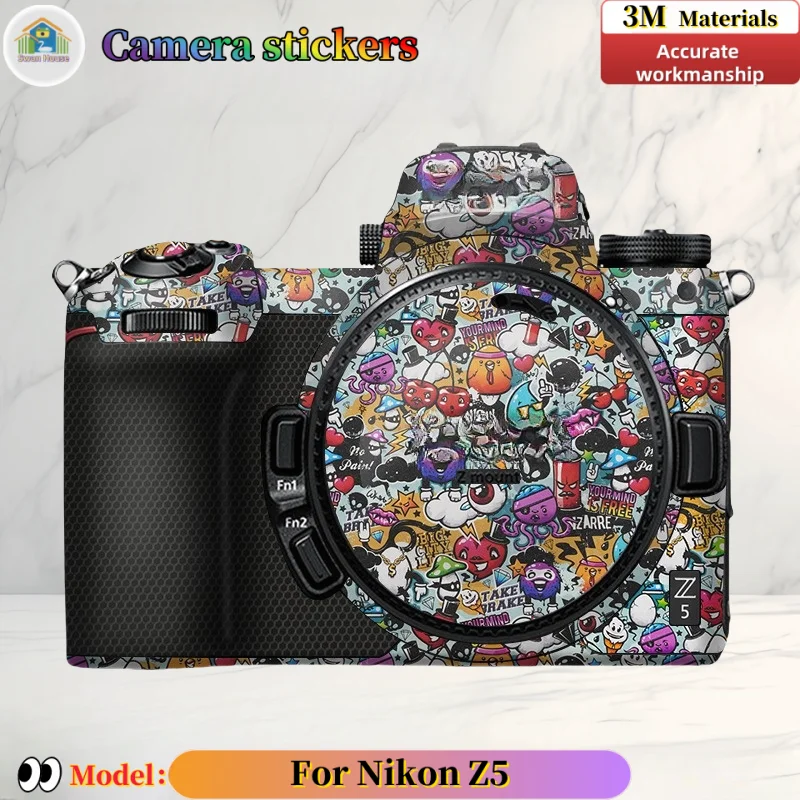 

For Nikon Z5 Camera stickers, DIY skin,Precision tailoring wear-resistant protective film