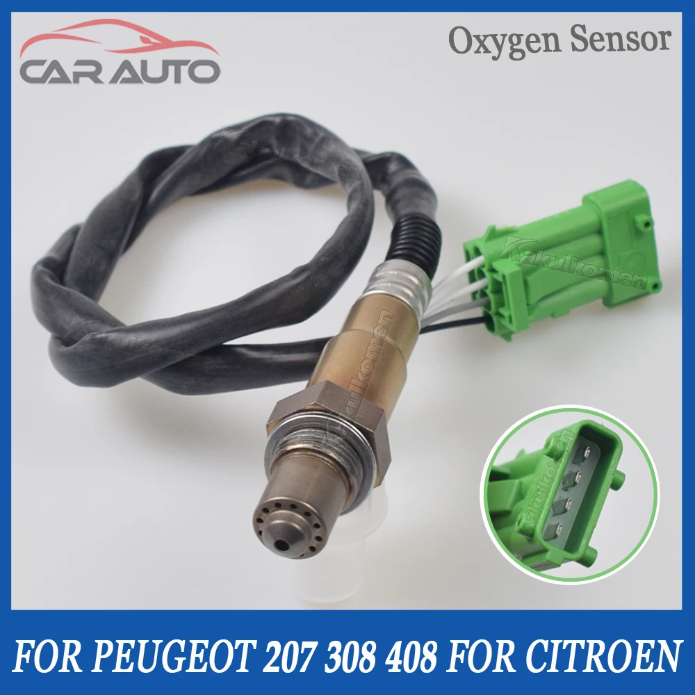 0258010081 9665104080 1609345380   لبيجو 207 208 308 CC SW 408 508 3008 5008 RCZ 1.6 THP 16V 1.6L لامدا O2 الأوكسجين الاستشعار