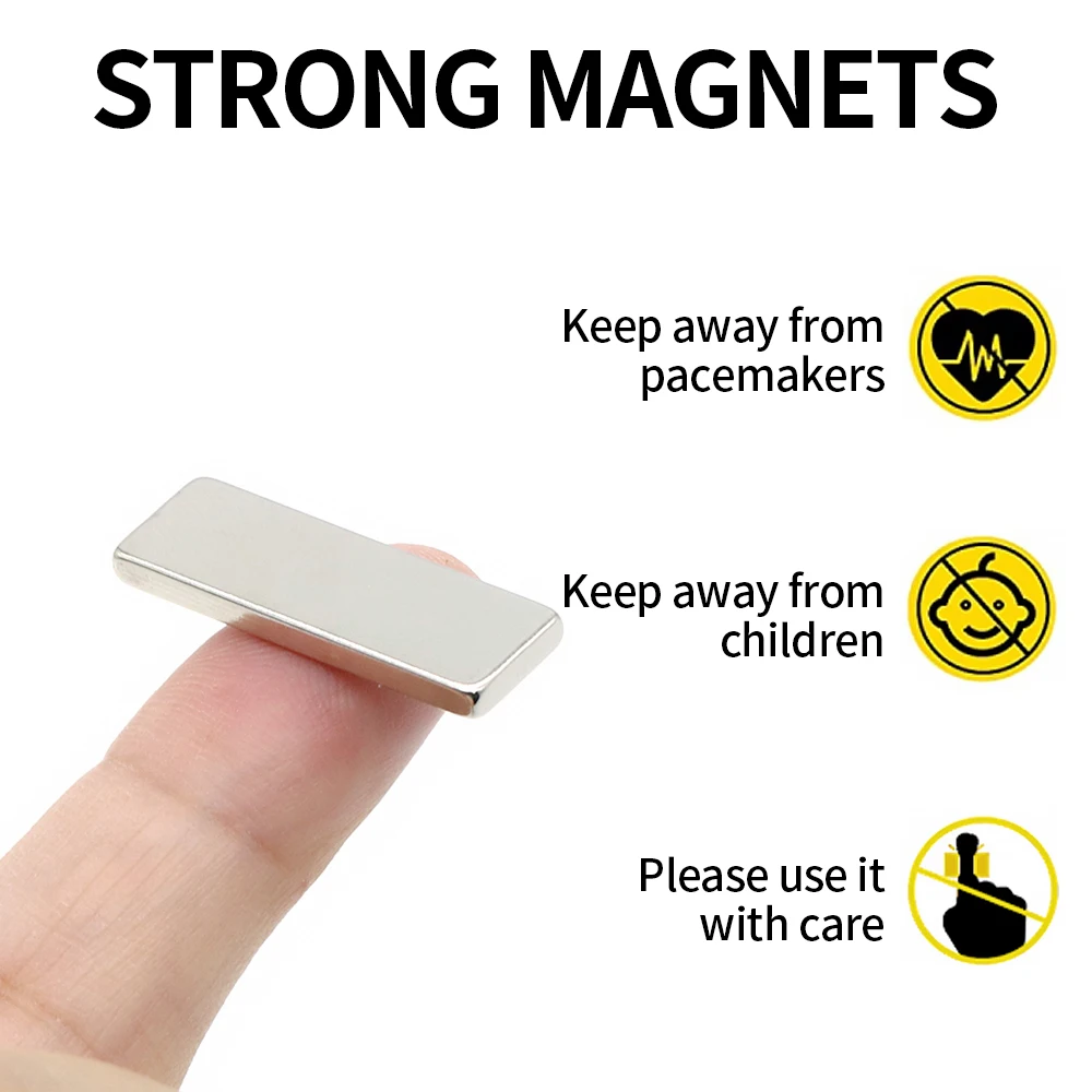 30x10x3mm Block Super Strong Neodymium Magnet N35 Powerful Magnetic NdfeB Permanent Refrigerator Magnet imanes DIY
