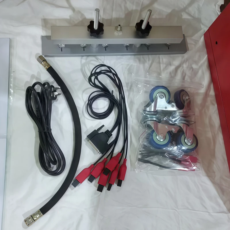 LD-B600 السيارات ستة اسطوانات كشف فوهة رذاذ الوقود وتنظيف آلة تنظيف فوهة رذاذ الوقود