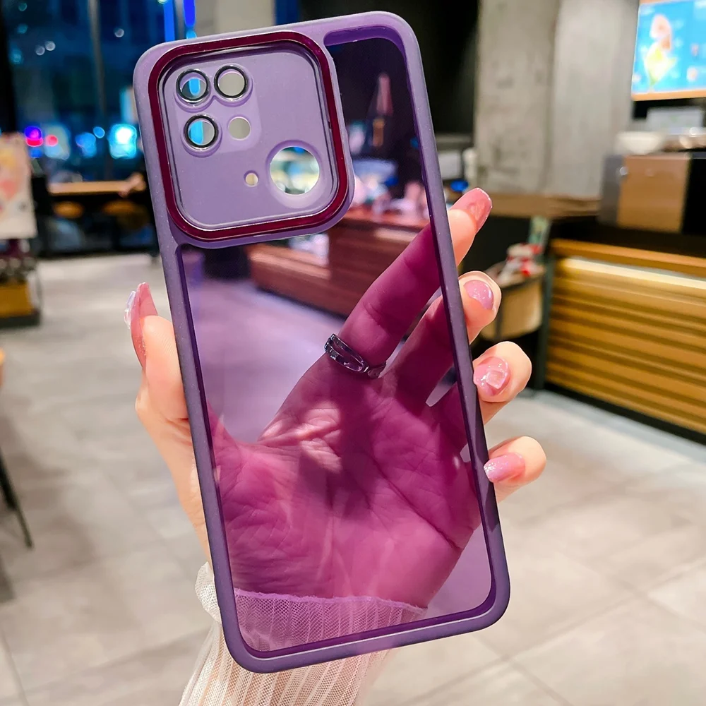 Etui do Realme C51 C53 C71 C75 Note 50 C65 C67 C55 C61 C63 10 11 12 z osłoną obiektywu aparatu Flim Cover