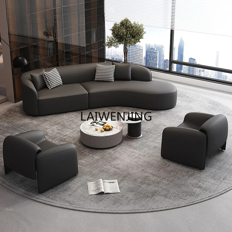 

SGF Sales Office Sofa Club Circular Arc Hall Reception Negotiation Sofa