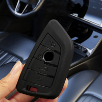 For BMW X4 X3 X1 X6 X5 Series 1 2 3 4 5 6 7 F40 G20 G31 F34 F15 Ix3 TPU Key Case Fob Caps Car Key Cover Keychain Accessories