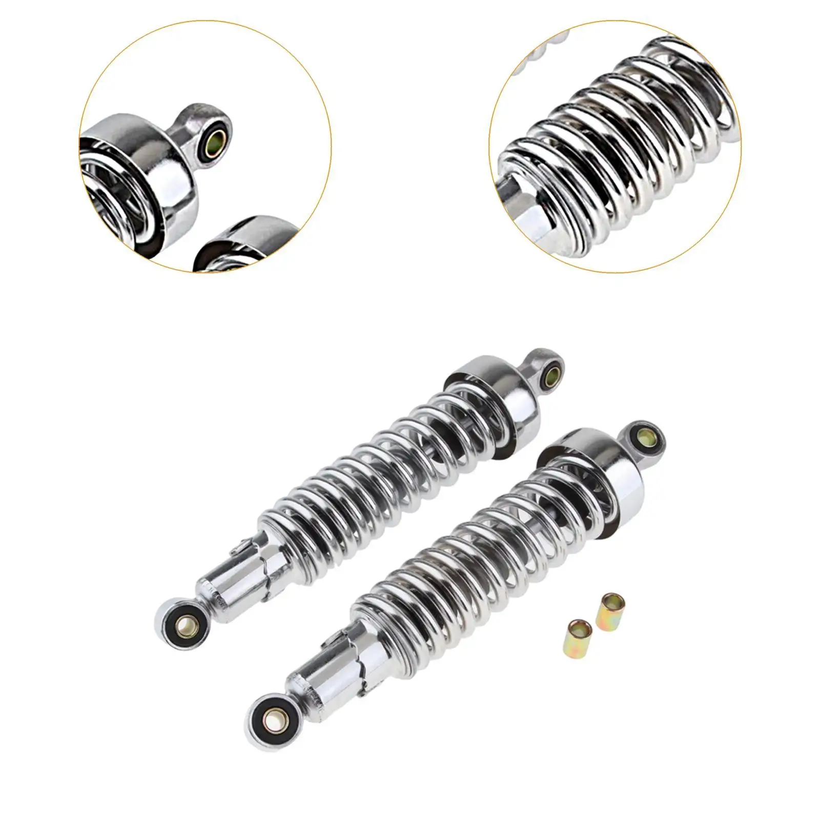 

2x Motorcycle Rear Shock Absorber Replace Parts Accessories Modification Upgraded Parts Assembly Sturdy Weighted for VN500