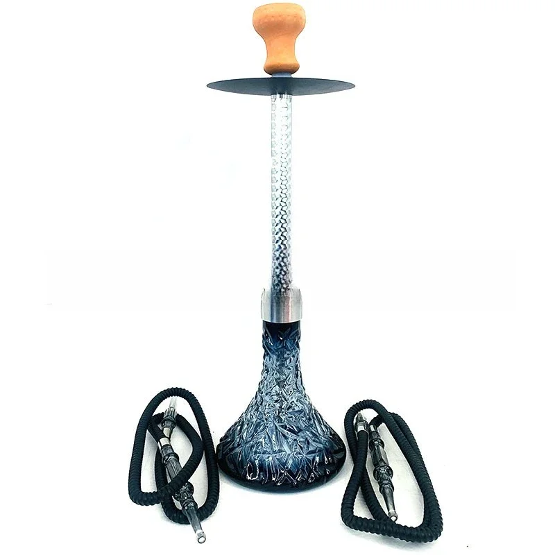 

Hookah Multi-color aluminum alloy large kettle KTV bar home hookah manufacturer