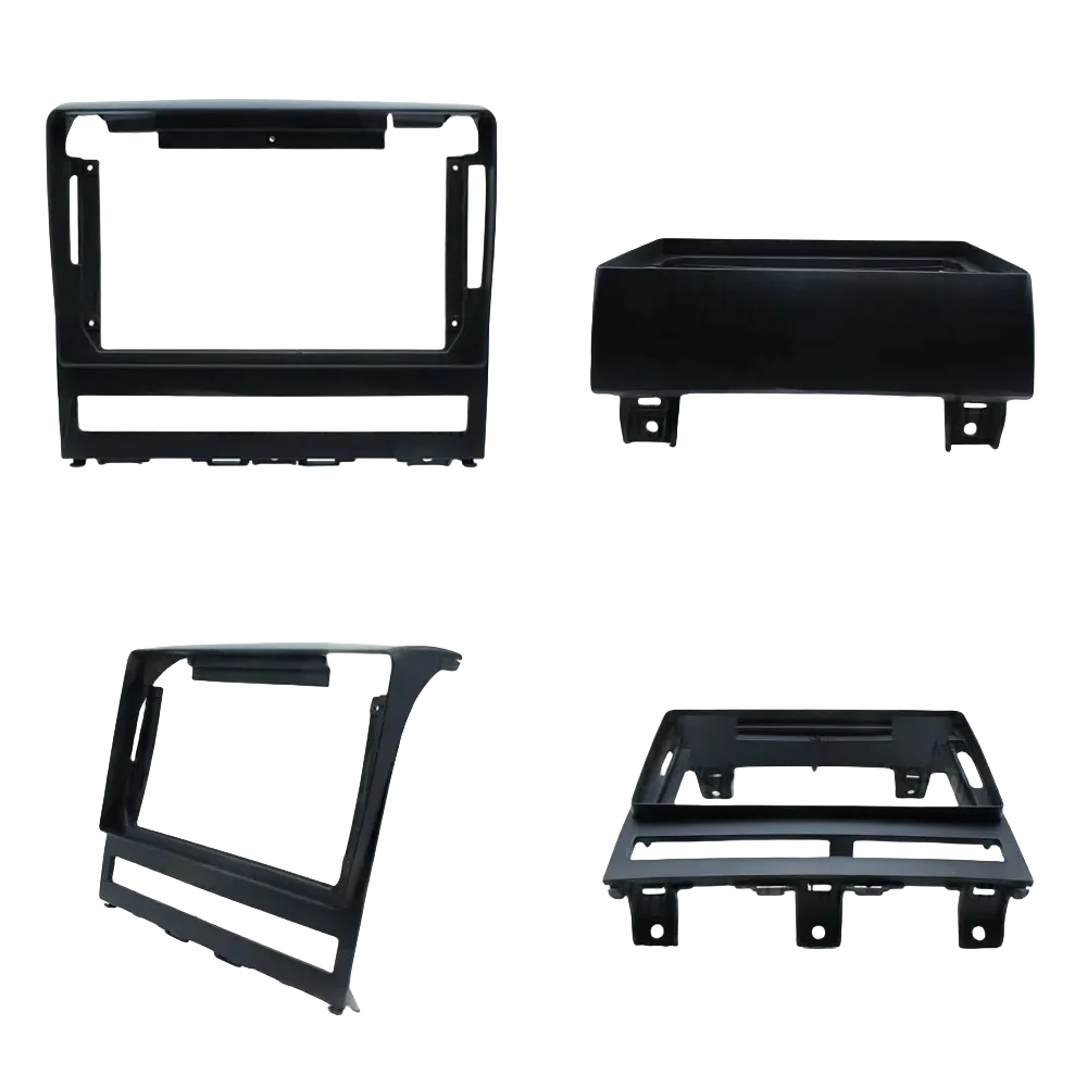 Quadro fascias de rádio do carro para fiat idéia 350 palio 178 sienena 178 albea 178 9 polegadas painel estéreo cablagem alimentação