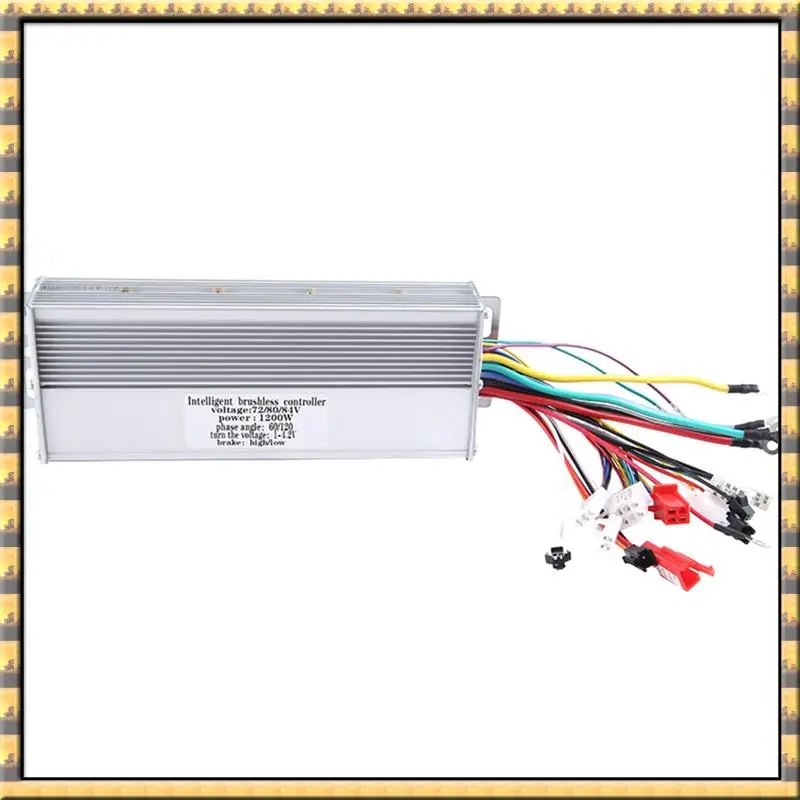 

AA79 New 72V/80V/84V 1200W 18 Tubes Brushless Controller/Ebike Controller/Motor Controller For Electric Bicycle/Scooter Accessor