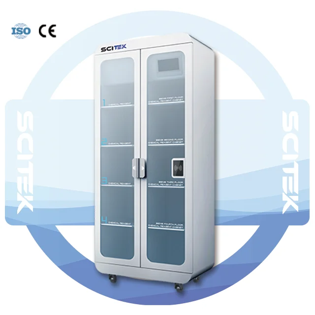 学校および実験室の家具用のガス浄化化学安全キャビネット酸およびアルカリ耐性