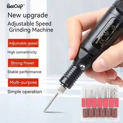 Professional Electric Nail Drill Fast Charging Highly Efficient Heat Dissipation Multi-Functional Nail Drill Tool Home Use