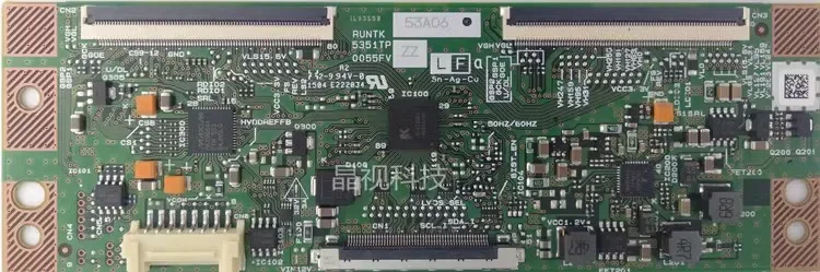 Free FFC wire 5351TP new RUNTK 5351TP ZA ZZ ZB logic board 0055FV ZA ZZ ZB T-CON board for 32 inch 40 inch TV logic board