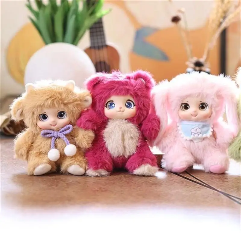 만화 귀여운 비닐 동물 봉제 인형 박제 장난감 키 체인 끈 배낭 펜던트 가방 교수형 커플 장식품 Ragdoll Kids Gifts