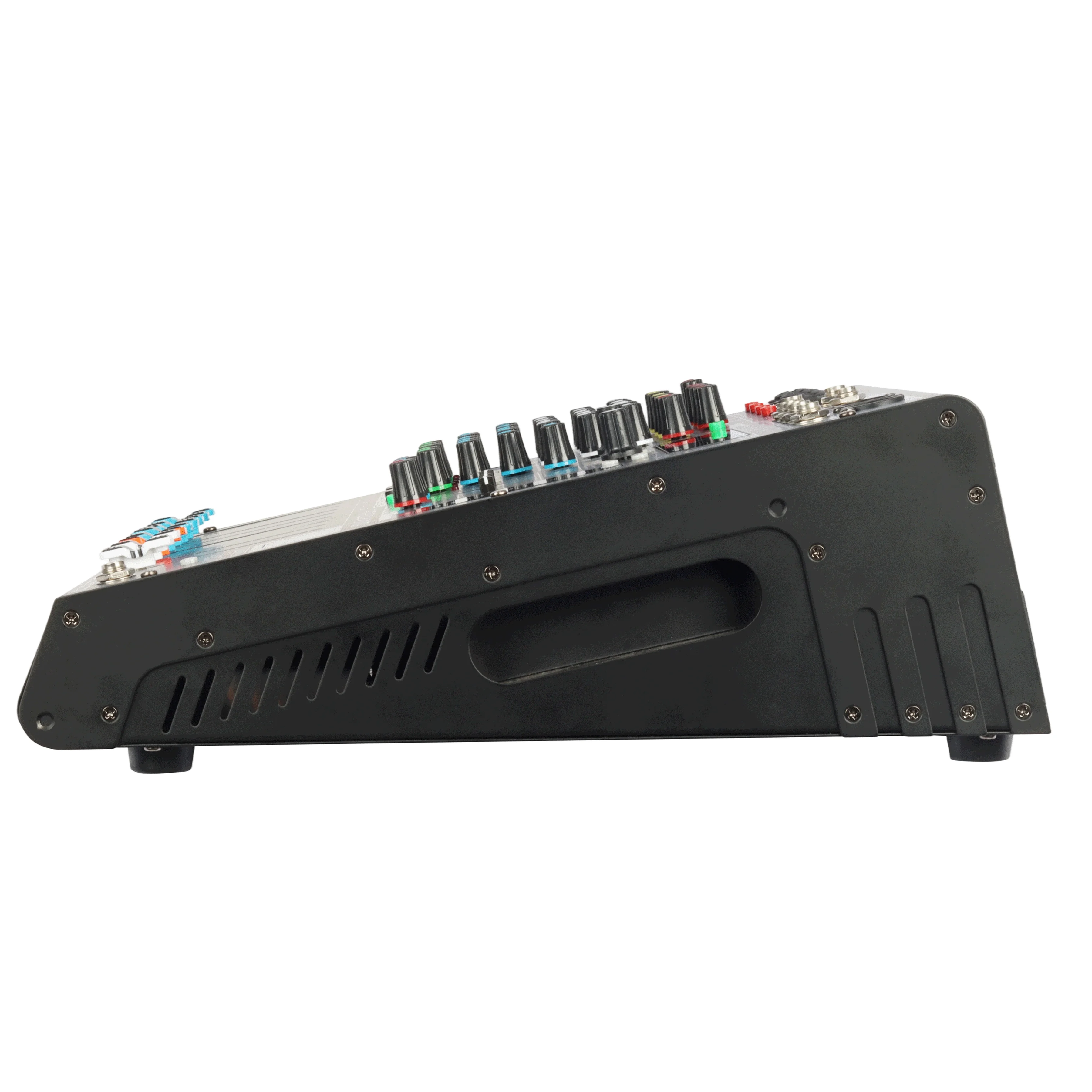 48V Phantom Power For Stage Professional Audio Console Mixer 6 Channel 256 DSP Effect USB Bluetooth