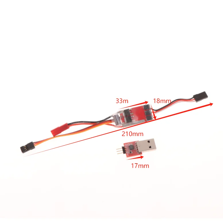 

AM32-Mini-Q Mini-Z 20A Brushless Power ESC Adjustment For 1/24 1/28 1/32 RC Car Model Accessories
