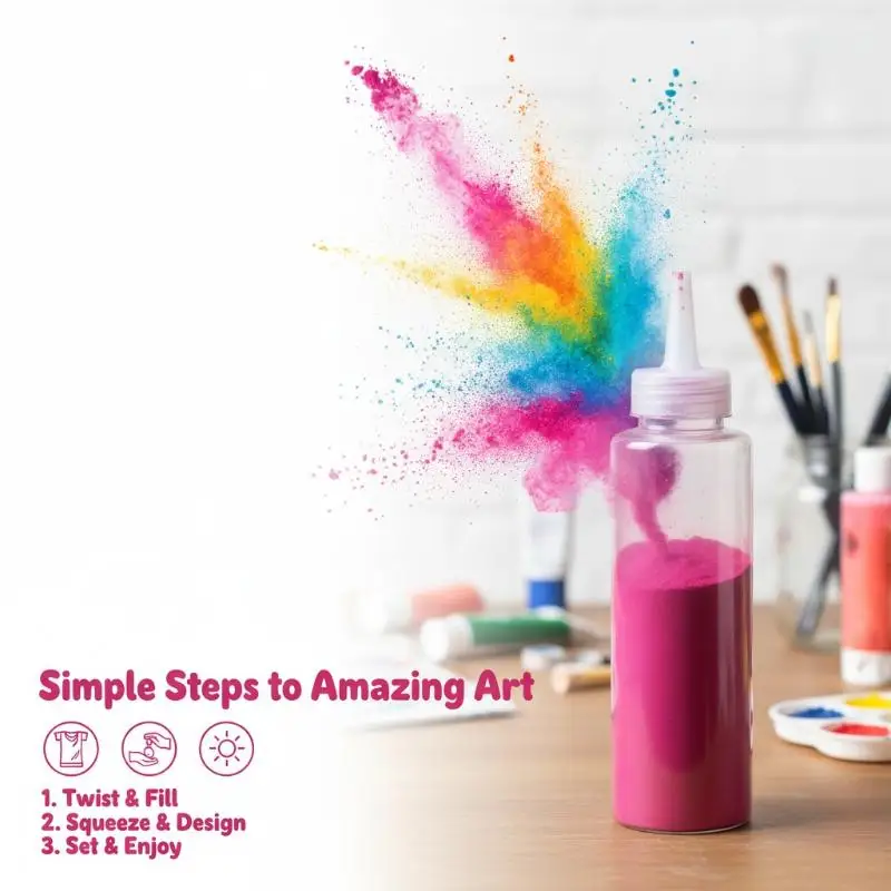 Tie Dye Powder Available Cold Water Fabric Dye No-Boil Color Change Pigment for Clothes Bag Shoes DIY Textile Decorating