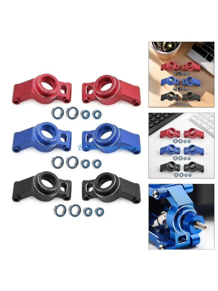 

090B Alloy Rear Steering Knuckles for Remote Control Crawlers 1/10 Car Easy Install Crawlers Upgrades Accessories