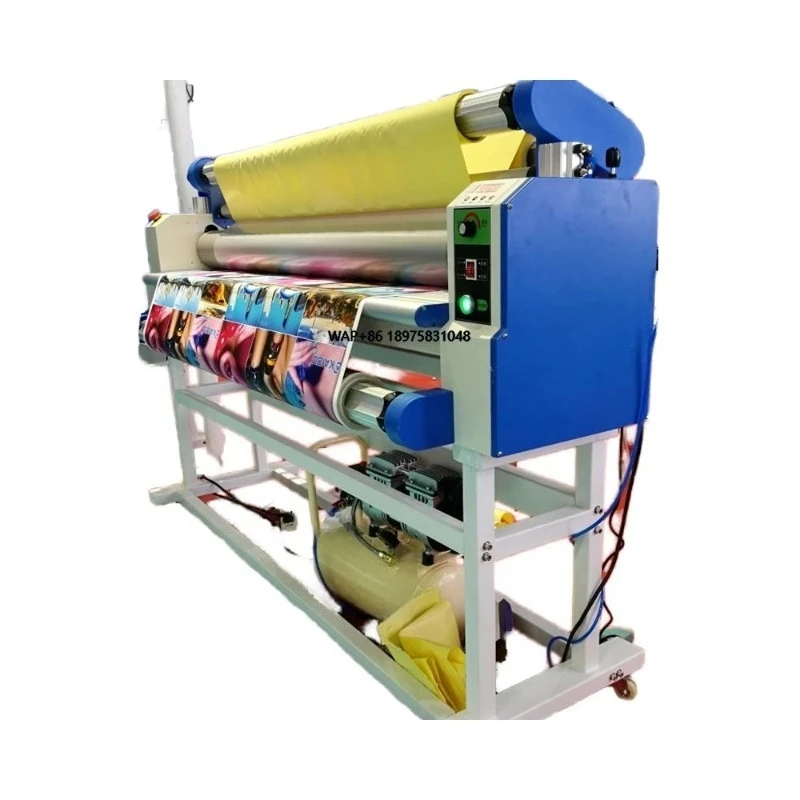 DMS-1680A After-Printing Laminator 130mm Silicone Rollers 1600mm Mounting Machine