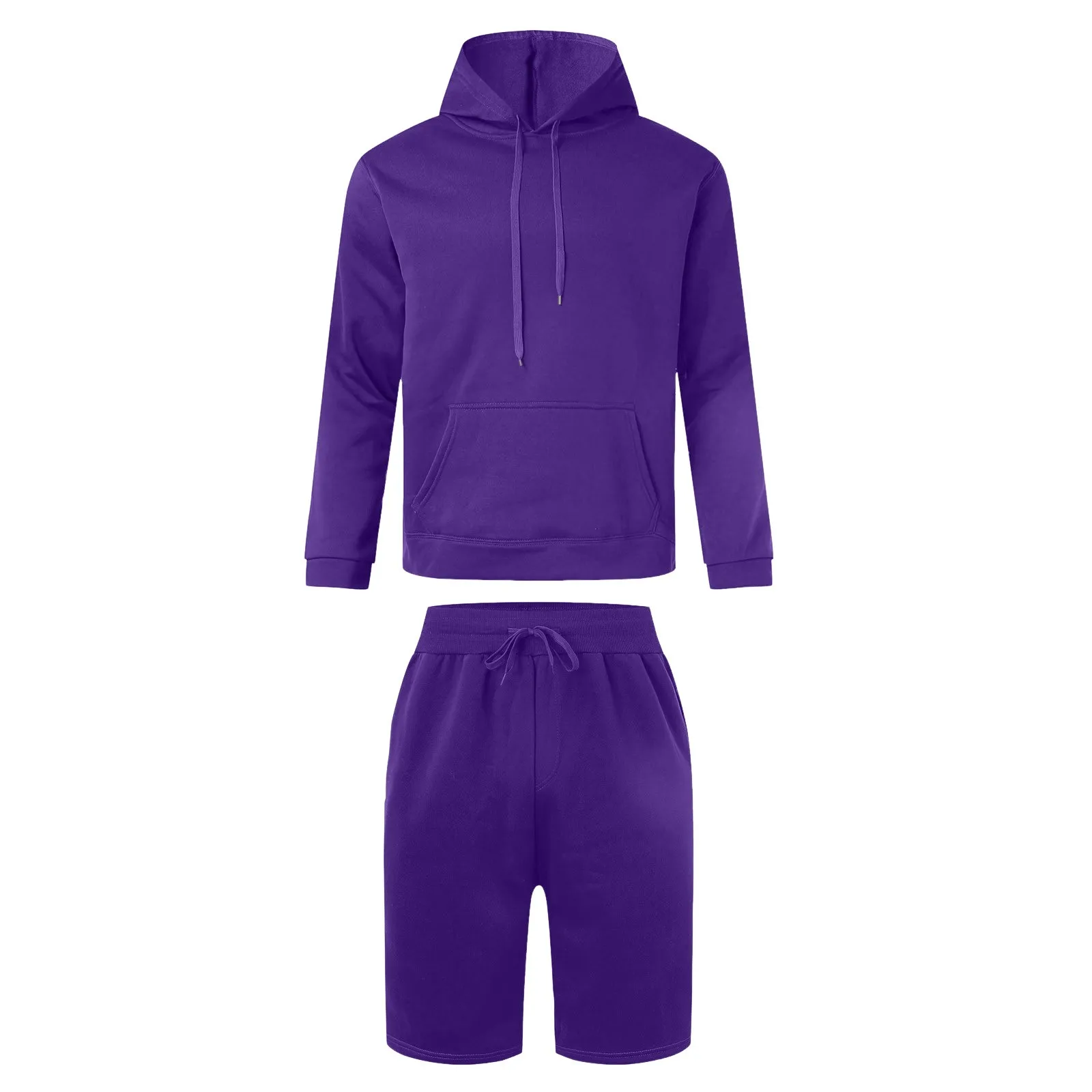 

Tuxedo for Young Men Jogging Suit Men's Warm Lined Tracksuit Sports Suit Plain Hoodie Hip Hop With Pockets Water Ski Suit Men