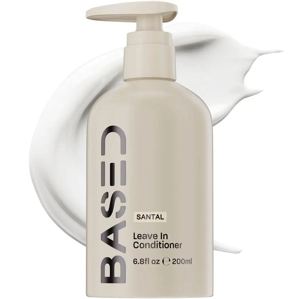 BASED Men Meersalzspray/Matter Formgebender Clay/Sandelholz-Conditioner/Augen-Serum Haarstyling für Natürliches Volumen und Strukturierte Frisuren – Detail 7
