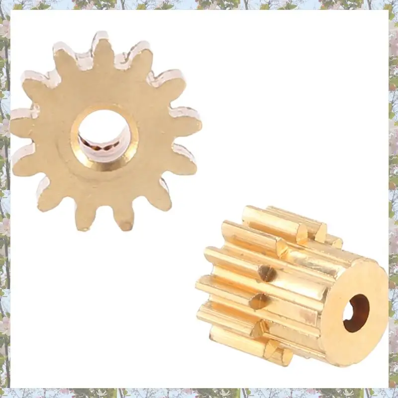 T84C-3PCS 3.175mm eixo pinhão de bronze engrenagem do motor 32dp 48dp 64dp m0.8 para 1/10 1/8 rc carro 3650 3660 peças de reposição 13t