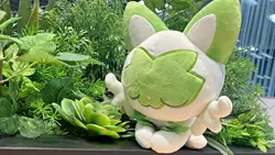 New Style Sleeping Sprigatito Plush Pokemon Charizard Pelcuhe Toy Gengar Stuffed Doll Sprigatito Cartoon Animals Xmas Kid Gifts
