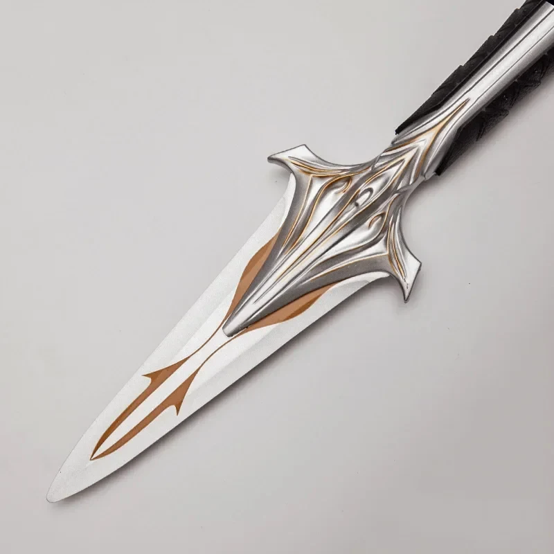 CyCosplay 65cm Spear of Leonidas Metal Sword Model Blade Stainless Steel Paint Perfect Game Props hoom decoration collection cra